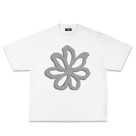 FLOWER TEE - WHITE